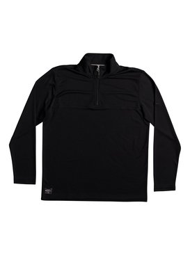 quiksilver, Waterman Ocean Sweeper Technical 1/4 Zip Top, BLACK (kvj0) OCEAN SWEEPER EQMKT03021