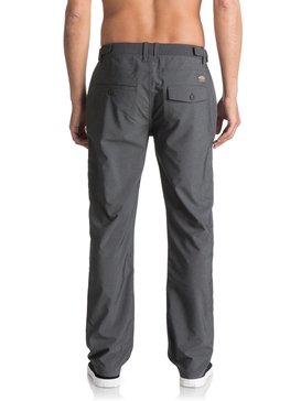 quiksilver, Waterman Stand Up - Pantalon chino déperlant, BLACK (kvj0) Waterman Stand Up - Water-Repellent Chinos EQMNP03000