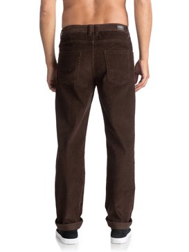 quiksilver, Waterman Corded Surf - Pantalon en velours, CHOCOLATE (ctk0) Waterman Corded Surf - Corduroy Trousers EQMNP03002