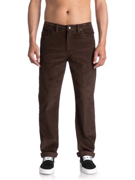 quiksilver, Waterman Corded Surf - Pantalon en velours, CHOCOLATE (ctk0) Waterman Corded Surf - Corduroy Trousers EQMNP03002