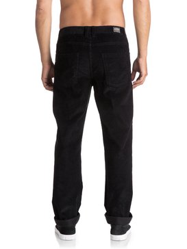 quiksilver, Waterman Corded Surf - Pantalon en velours, BLACK (kvj0) Waterman Corded Surf - Corduroy Trousers EQMNP03002