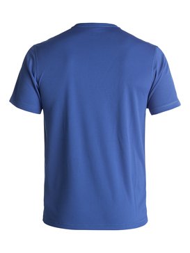 quiksilver, Waterman Gut Check - Camiseta de Surf Anfibia con Protección Solar UPF 40, OLYMPIAN BLUE (bqz0) Waterman Gut Check - Amphibian UPF 40 Surf T-Shirt EQMWR03018