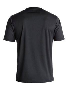 quiksilver, Waterman Gut Check - Camiseta de Surf Anfibia con Protección Solar UPF 40, BLACK (kvj0) GUT CHECK SS EQMWR03018