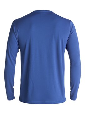 quiksilver, Waterman Gut Check - Lycra à manches longues anti-UV anti-UV, OLYMPIAN BLUE (bqz0) Waterman Gut Check - Long Sleeve UPF 40 Rash Vest EQMWR03019