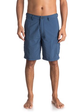 quiksilver, Waterman Skipper Cargo Shorts, DARK DENIM (brq0) Waterman Skipper - Cargo Shorts EQMWS03016