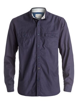 quiksilver, Waterman Arno Lesco - Chemise à manches longues, NAVY BLAZER (byj0) Waterman Arno Lesco - Long Sleeve Shirt EQMWT03003