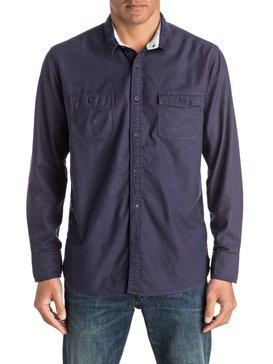 quiksilver, Waterman Arno Lesco - Chemise à manches longues, NAVY BLAZER (byj0) Waterman Arno Lesco - Long Sleeve Shirt EQMWT03003