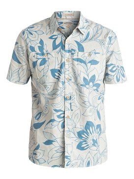 quiksilver, Waterman Abundance - Chemise à manches courtes, GLACIER (sey0) Waterman Abundance - Short Sleeve Shirt EQMWT03009