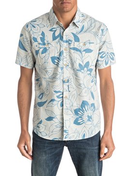 quiksilver, Waterman Abundance - Chemise à manches courtes, GLACIER (sey0) Waterman Abundance - Short Sleeve Shirt EQMWT03009