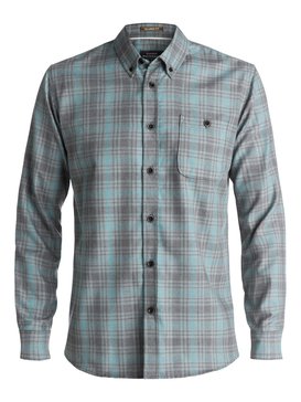 quiksilver, Waterman Cortez Straight - Chemise à manches longues, ASH CORTEZ STRAIGHT (ksa1) Waterman Cortez Straight - Long Sleeve Shirt EQMWT03038