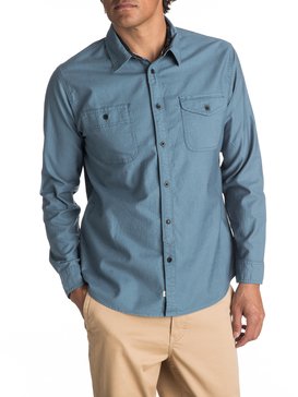 quiksilver, Waterman Tarno Long Sleeve Shirt, PROVENCIAL (blm0) Waterman Tarno - Long Sleeve Shirt EQMWT03048
