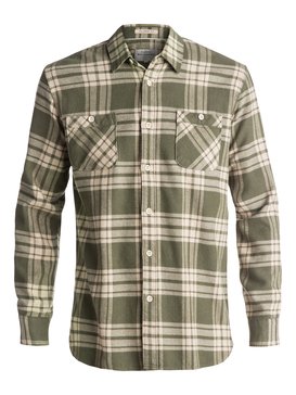quiksilver, Waterman Moon Tides Flannel - Camicia a maniche lunghe, BEETLE MOON TIDES (gqm1) Waterman Moon Tides Flannel - Long Sleeve Shirt EQMWT03075