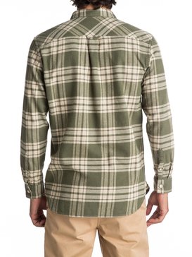quiksilver, Waterman Moon Tides Flannel - Long Sleeve Shirt, BEETLE MOON TIDES (gqm1) Waterman Moon Tides Flannel - Long Sleeve Shirt EQMWT03075