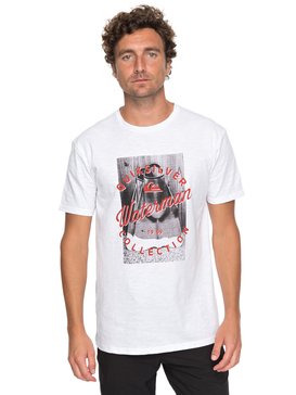 quiksilver, Waterman Da Water - T Shirt col rond, WHITE (wbb0) Waterman Da Water - T-Shirt EQMZT03073