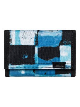 quiksilver, The Everydaily - Dreifach faltbares Portemonnaie, TURKISH SEA RESIN CHECK (bqs6) The Everydaily - Tri-Fold Wallet EQYAA03530