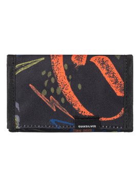 quiksilver, The Everydaily - Dreifach faltbares Portemonnaie, BLACK THUNDERBOLTS (kvj7) The Everydaily - Tri-Fold Wallet EQYAA03530