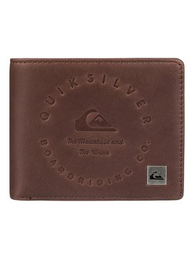 quiksilver, Men's Mack III Tri-Fold Wallet, CHOCOLATE (ctk0) MACK III EQYAA03607