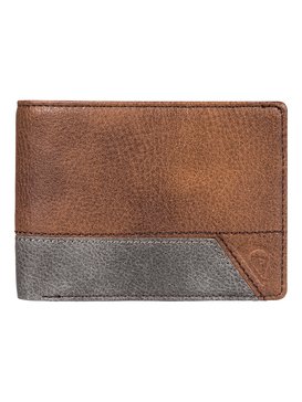 quiksilver, Men's Supply Slim II Bi-Fold Wallet, BONE BROWN (cmt0) SUPPLY SLIM II EQYAA03651