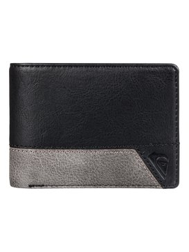 quiksilver, Men's Supply Slim II Bi-Fold Wallet, BLACK (kvj0) SUPPLY SLIM II EQYAA03651