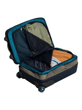 quiksilver, Horizon 32L - Bagage cabine à roulettes, FOUR LEAF CLOVER (gph0) Horizon 32L - Wheeled Cabin Case EQYBL03075