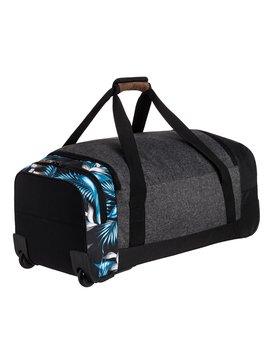 quiksilver, Centurion 60L - Large Wheeled Duffle Bag, BONNIE BLUE CLASSIC FLOWER (bjb6) Centurion 60L - Large Wheeled Duffle Bag EQYBL03111