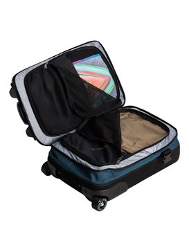quiksilver, New Horizon - Wheeled Cabin Suitcase, BLUE NIGHTS HEATHER (bsth) New Horizon - Wheeled Cabin Suitcase EQYBL03140