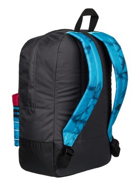 quiksilver, Night Track Print - Sac à dos, BP HIGHDYE SCUBA BLUE (blj6) Night Track Print - Medium Backpack EQYBP03278