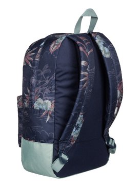 quiksilver, Night Track Print - Sac à dos, BP PARROT JUNGLE NAVY (byj8) Night Track Print - Medium Backpack EQYBP03278
