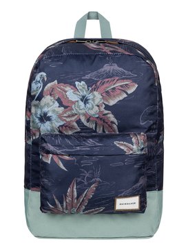 quiksilver, Night Track Print - Sac à dos, BP PARROT JUNGLE NAVY (byj8) Night Track Print - Medium Backpack EQYBP03278