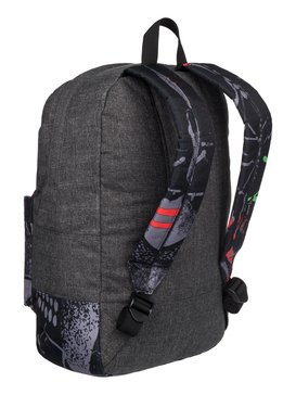 quiksilver, Night Track Print - Sac à dos, BP LABYRINTH GREEN GECKO (ggy6) Night Track Print - Medium Backpack EQYBP03278