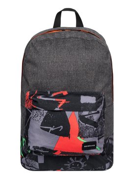 quiksilver, Night Track Print - Sac à dos, BP LABYRINTH GREEN GECKO (ggy6) Night Track Print - Medium Backpack EQYBP03278