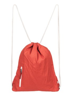 quiksilver, Acai Cotton - Sac à dos avec cordon de serrage, BURNT SIENNA (nmh0) Acai Cotton - Drawstring Backpack EQYBP03333
