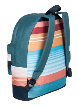 quiksilver, Everyday Poster - Sac à dos moyen, NASTURTICM EVERYDAY STRIPES (mkm3) Everyday Poster - Medium Backpack EQYBP03337