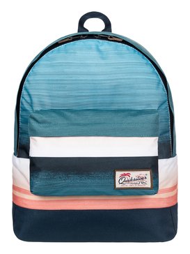 quiksilver, Everyday Poster - Sac à dos moyen, NASTURTICM EVERYDAY STRIPES (mkm3) Everyday Poster - Medium Backpack EQYBP03337