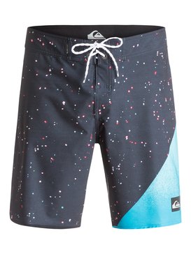 quiksilver, AG47 New Wave 19" - Boardshort, AG47 NEW WAVE BLACK (kvj6) AG47 New Wave 19" - Board Shorts EQYBS03221
