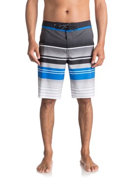 quiksilver, Everyday Stripe Vee 21" Boardshorts, ELECTRIC BLUE (bpb6) Everyday Stripe Vee 21" - Board Shorts EQYBS03575