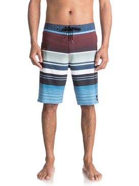 quiksilver, Everyday Stripe Vee 21" Boardshorts, DARK DENIM (brq6) Everyday Stripe Vee 21" - Board Shorts EQYBS03575