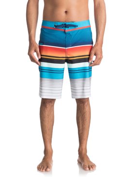 quiksilver, Boardshorts con Raya Vee Everyday de 21", CHERRY TOMATO (nnj6) Everyday Stripe Vee 21" - Board Shorts EQYBS03575