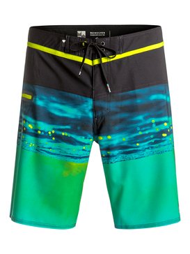 quiksilver, Hold Down Vee 19" - Board Shorts, SAFETY YELLOW (yhj6) Hold Down Vee 19" - Board Shorts EQYBS03580