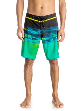 quiksilver, Hold Down Vee 19" - Board Shorts, SAFETY YELLOW (yhj6) Hold Down Vee 19" - Board Shorts EQYBS03580
