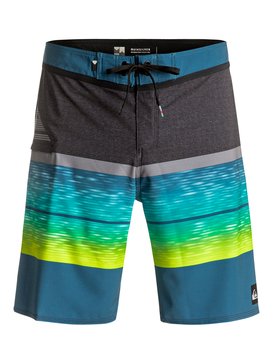 quiksilver, Slab Logo Vee 20" - Boardshort, MOROCCAN BLUE (bsg6) Slab Logo Vee 20" - Board Shorts EQYBS03585