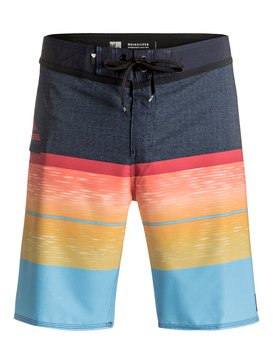 quiksilver, Slab Logo Vee 20" - Boardshort, NAVY BLAZER (byj6) Slab Logo Vee 20" - Board Shorts EQYBS03585