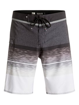 quiksilver, Slab Logo Vee 20" - Boardshort, BLACK (kvj6) Slab Logo Vee 20" - Board Shorts EQYBS03585