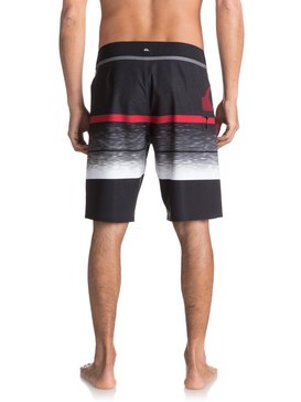 quiksilver, Slab Logo Vee 20" - Boardshort, IRON GATE (kzm6) Slab Logo Vee 20" - Board Shorts EQYBS03585