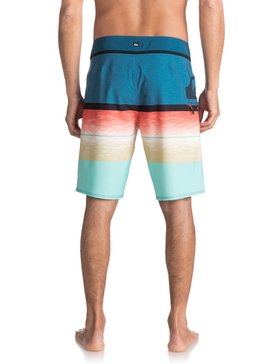 quiksilver, Slab Logo Vee 20" - Boardshort, CHERRY TOMATO (nnj6) Slab Logo Vee 20" - Board Shorts EQYBS03585