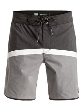 quiksilver, Crypto Scallop 18" - Boardshort, BLACK (kvj6) Crypto Scallop 18" - Board Shorts EQYBS03596