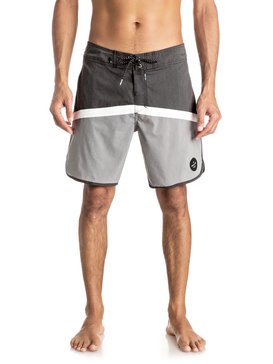 quiksilver, Crypto Scallop 18" - Boardshort, BLACK (kvj6) Crypto Scallop 18" - Board Shorts EQYBS03596