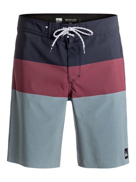 quiksilver, Blocked Vee 20" - Boardshort, NAVY BLAZER (byj6) Blocked Vee 20" - Board Shorts EQYBS03603