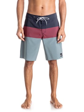 quiksilver, Blocked Vee 20" - Boardshort, NAVY BLAZER (byj6) Blocked Vee 20" - Board Shorts EQYBS03603