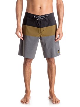 quiksilver, Blocked Vee 20" - Boardshort, BLACK (kvj6) Blocked Vee 20" - Board Shorts EQYBS03603